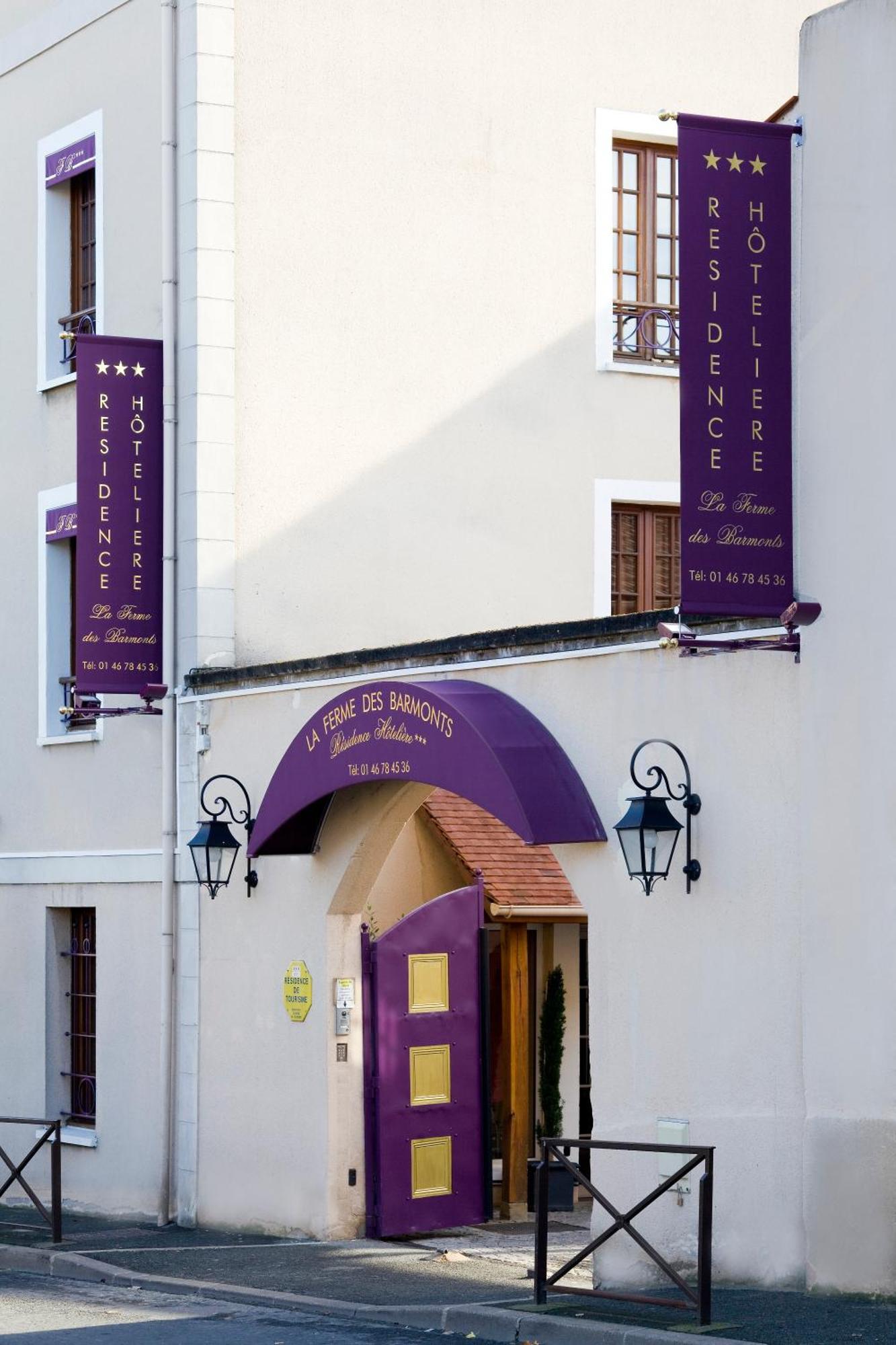 La Ferme Des Barmonts Aparthotel Villejuif Bagian luar foto